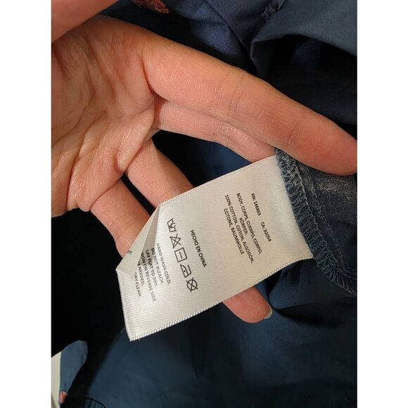 Anthropologie Mare Mare Puff-Sleeve Embroidered Blouse S NWT $138 - Picture 9 of 11